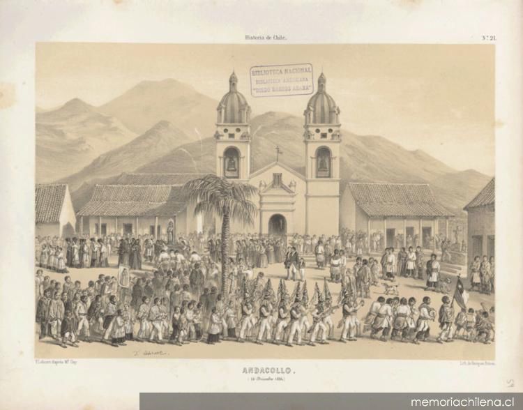  2. Andacollo, región de Coquimbo, 1836.