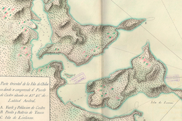 3. Parte oriental de la Isla de Chiloé, hacia 1770.