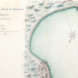 4. Plano del Puerto de Quintero, 1789