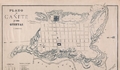 7. Plano de la ciudad de Cañete y sus quintas, año 1899.