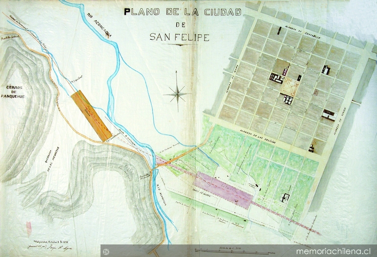 8. Plano de la ciudad de San Felipe.