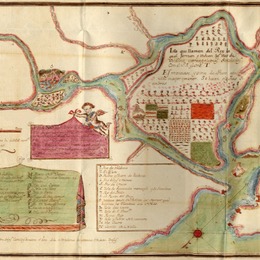 10. Plano del puerto de Valdivia, año 1776