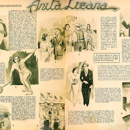 Anita Lizana, "la ratita"