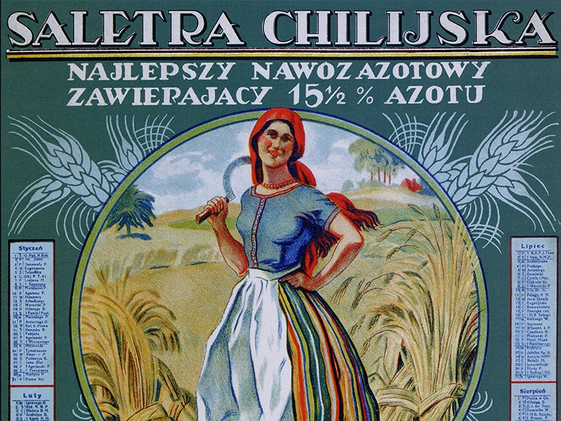 Afiche de Polonia, 1927