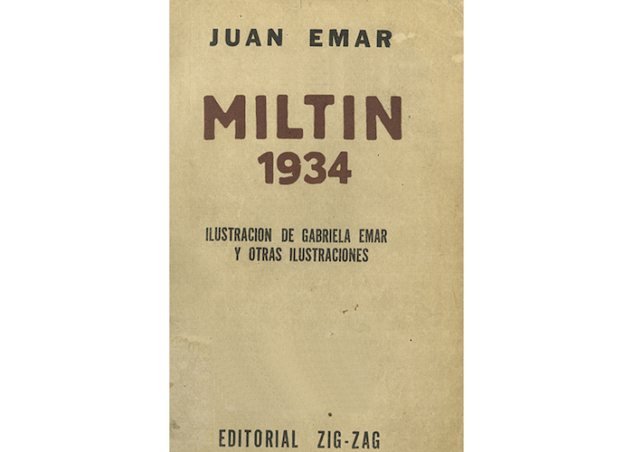Miltin 1934. Juan Emar, 1935.