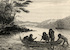 Fueguinos en una ensenada del canal de Beagle (1831)