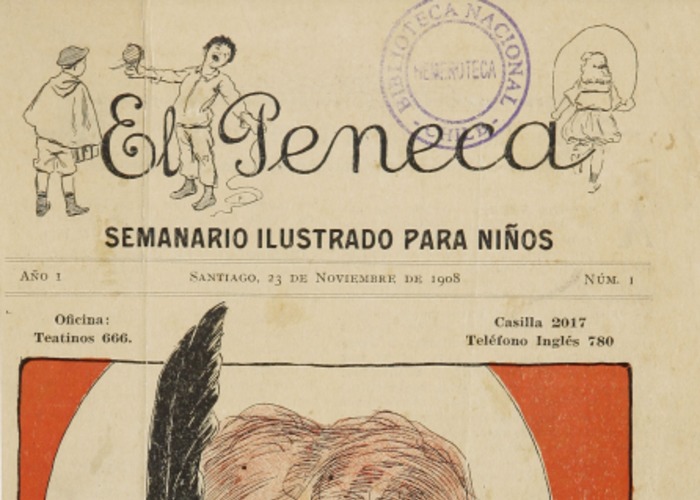 1. Portada El Peneca, 1909.