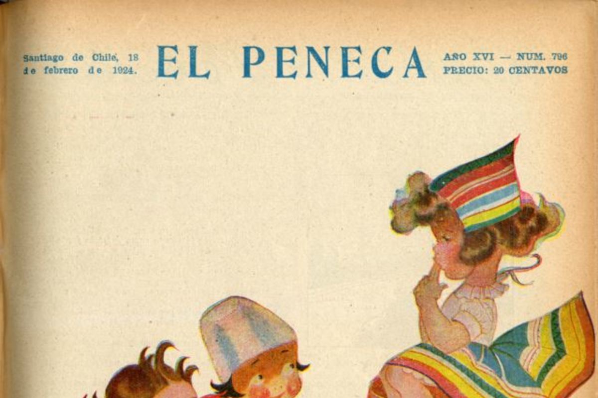 4. Portada del El Peneca, 1934.