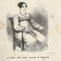 2. Isabel Riquelme, madre de Bernardo O'Higgins, 1758-1839.