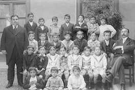 Alumnos de la Escuela Superior nº 13, 1914.
