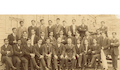 Alumnos de la Escuela Normal de Victoria, provincia de Malleco, 1919.