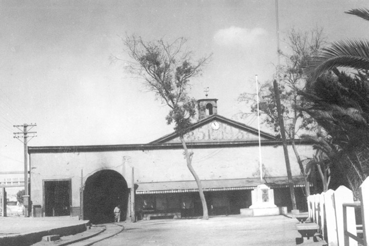 2. Estación de Caldera hacia 1900.