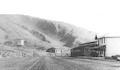 3. Estación de ferrocarril en las pampas salitreras de Soronal hacia 1900.