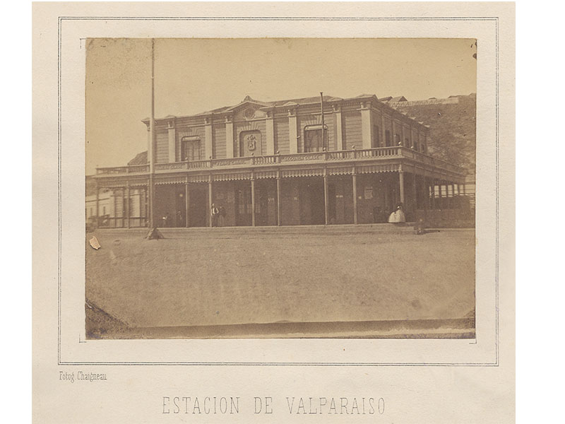 4. Estación de Valparaíso, 1863.