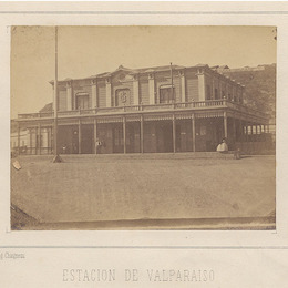 4. Estación de Valparaíso, 1863.