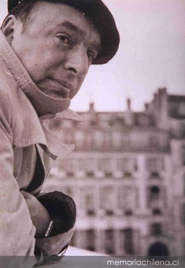 4.Neruda en París, 1949.