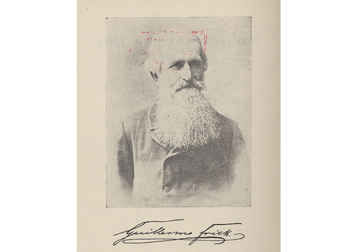 3. Guillermo Frick, 1813-1905. Abogado, naturalista y músico alemán.
