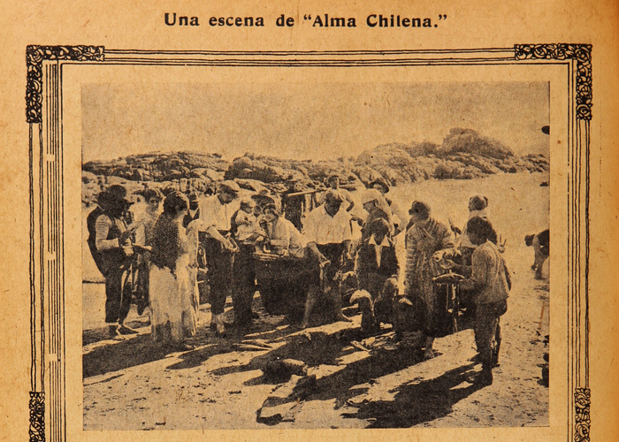 1. Una escena de Alma chilena, 1917.