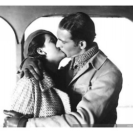 8. Hilda Sour y Alejandro Flores en la película "Norte y Sur", 1935.