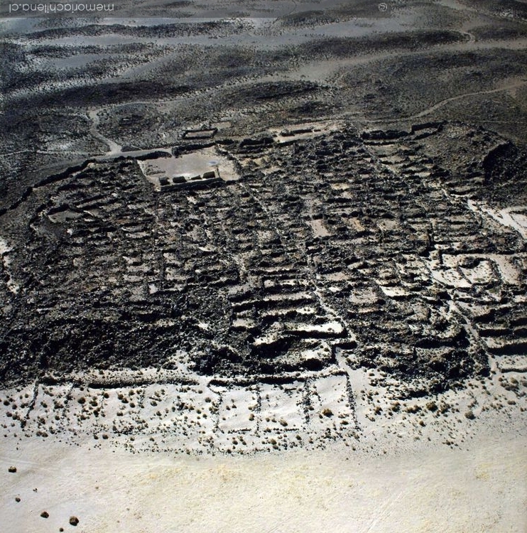 4. Vista aérea del Pucará de Turi, 2001.