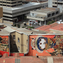 Arte en Calles de Valparaíso, Valparaíso, Región de Valparaíso. Roderik Henderson. Fundación Imagen de Chile (FICH).