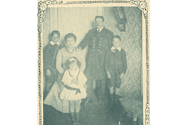 2. Piloto Pardo, su esposa y sus tres hijos.