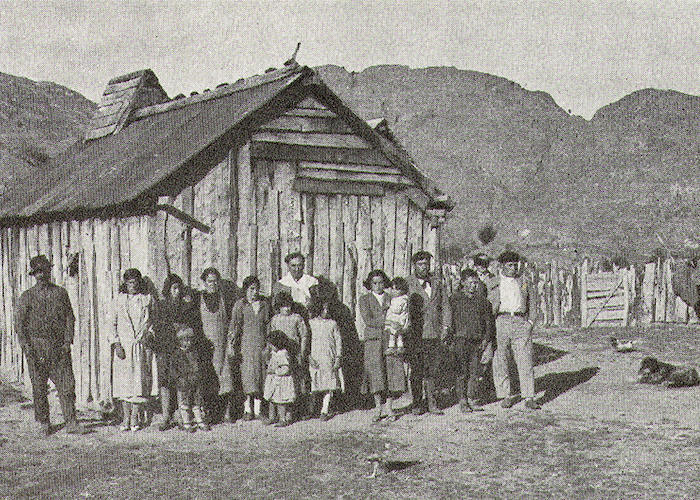 3. Colonos del río Baker, Aysén, hacia 1935.