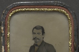 1. Retrato de Bernardino Lessa Cerda. Daguerrotipo tomado Entre 1840 y 1900.