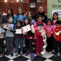 Participantes del taller "Conociendo un libro"