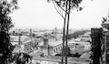Vista del convento desde el Cerro Santa Lucía, 1911.