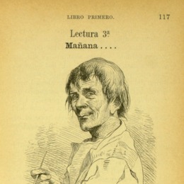 5. Silabario "El lector americano”, de José Abelardo Núñez (1881).