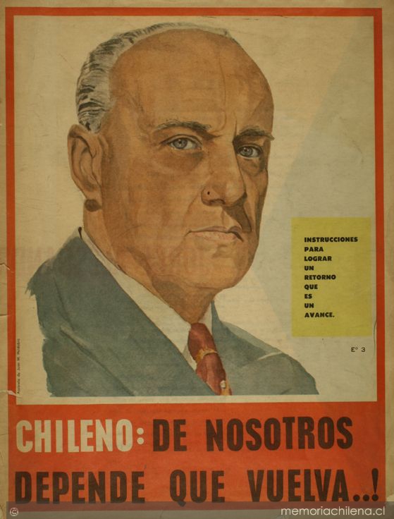 6. Jorge Alessandri, candidato a la presidencia de la república (1970)