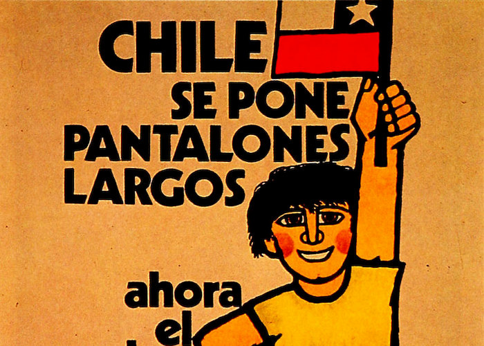 7. Afiche que informa la nacionalización del cobre (1970)