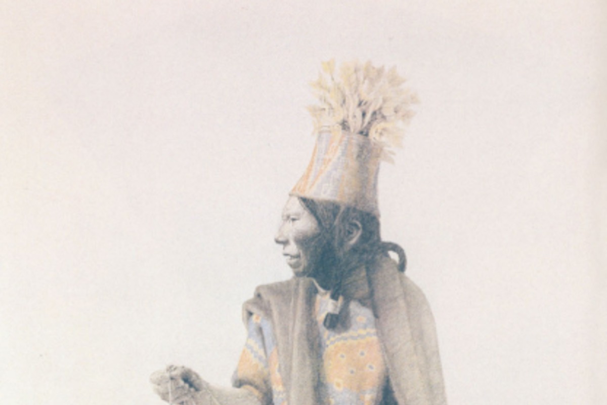 4. Personaje inkaico. Dibujo de José Pérez de Arce.