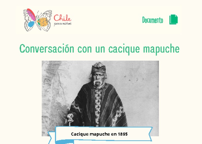 Conversación con un cacique mapuche