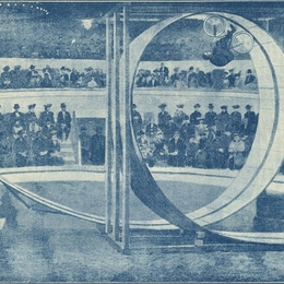 2. La última maravilla del ciclismo en el circo Schumann, de Berlín, 1903,