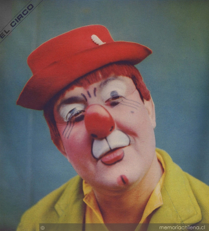 1. Payaso de circo, 1967.