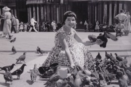 10.	Elena Poirier en Venecia, 1957.