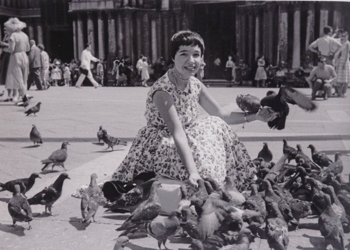 10.	Elena Poirier en Venecia, 1957.