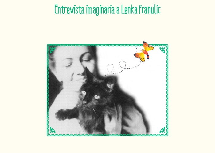 Entrevista imaginaria a Lenka Franulic