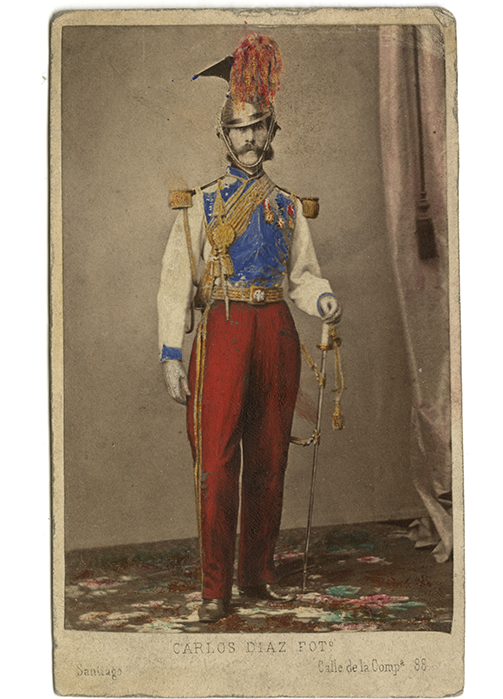 6. Manuel Antonio Tocornal, disfrazado de Kaiser, 1862.