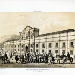 6. La Moneda en 1854.