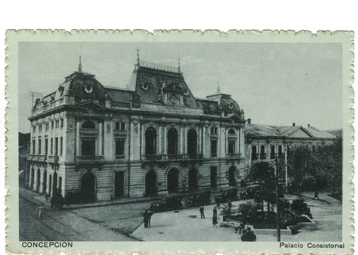 9. Palacio consistorial de Concepción, 1915.