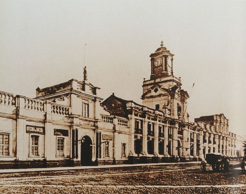 3. Oficinas de Correos de Chile en 1860.
