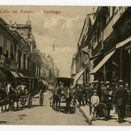 Calle Estado, Santiago.