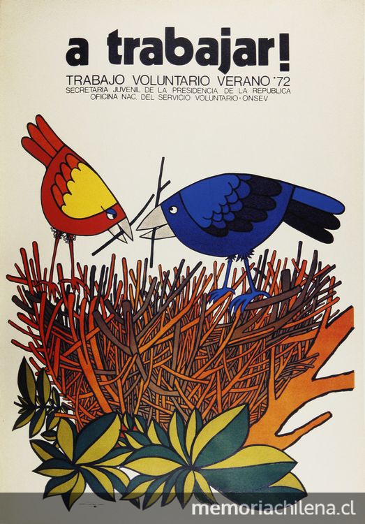 1. Fiesta infantil en ayuda de los niños de Checoslovaquia. Afiche de Francisco Otta, 1945.