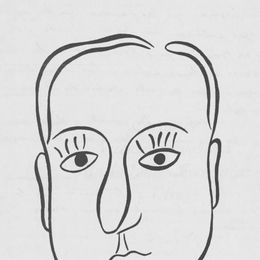 12. Retrato de Vicente Huidobro por Pablo Picasso, 1921.