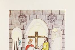 6. El Cid toma los Evangelios y pide jurar al Rey Alfonso.