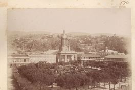 Plaza de la Victoria, hacia 1880.