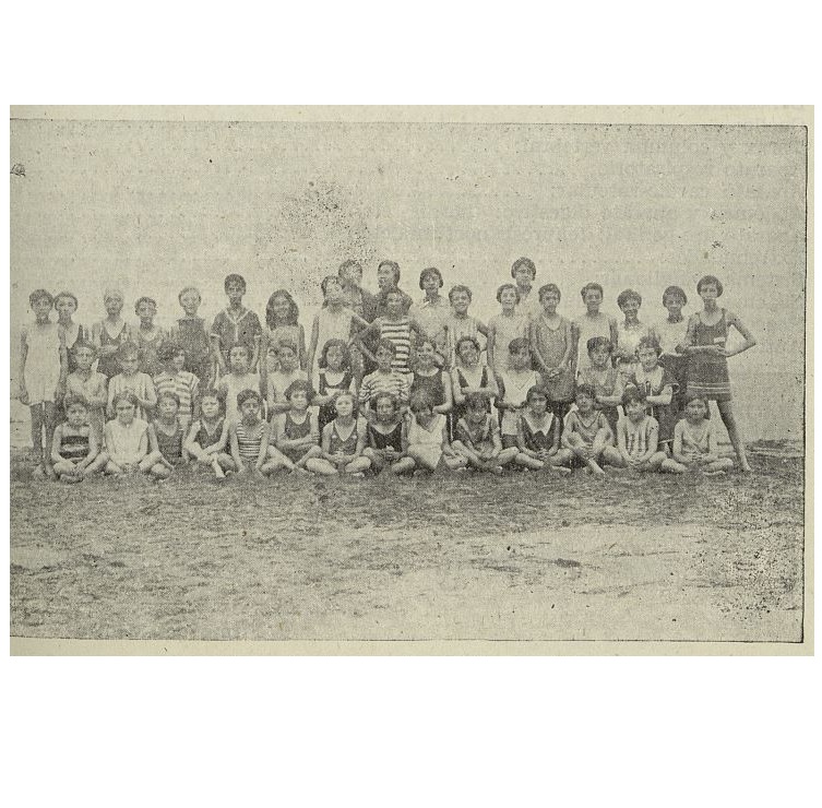 5. Colonia escolar en el año 1915.